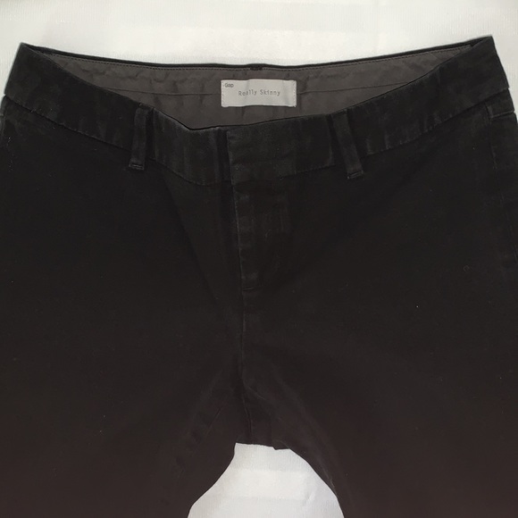 GAP really skinny, size 4 R. Black. Good fit - Picture 6 of 13